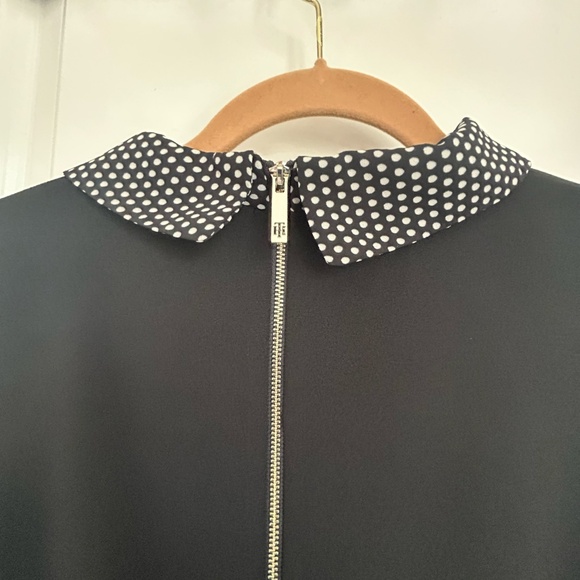 Tommy Hilfiger Black Dress w/Polka Dot Detail - Picture 4 of 9